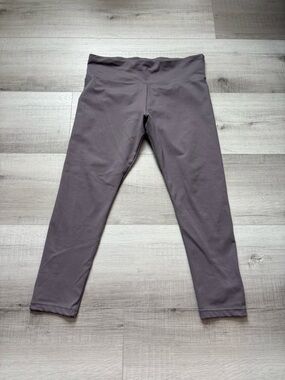 Jockey High Rise Leggings XXL Taupe Stretch Activewear